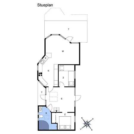 Sl245-rude-fuglevaenget-20 Casa de Férias